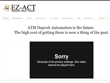 Tablet Screenshot of ezact.com